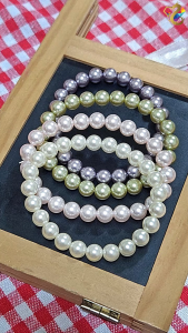 Mother of Pearl Shell Bracelet & Necklace (6 Colors to Choose)