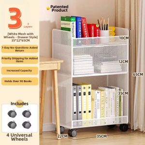 Compact Table-Side Storage Cart