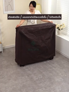 TableTrove เตียงพับ เตียงนอนพับได้ สามารถทำเป็นโซโฟนั่งได้ และที่พักผ่อน เตียงพับได้ เตียงเหล็ก เตียงเดี่ยว โรงพยาบาลที่มาพร้อมกับเตียง