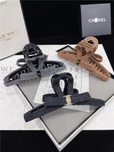 Korean Style Large Size Shark Clip Butterfly Knot Woolen Hair Accessories Simple Versatile Hair Grips for Back of Head Bun