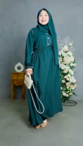 SET LALEYU SETELAN ROK MALAY PLUS HIJAB BY ANNASIHAH FLOWLY SYARI ELEGANT