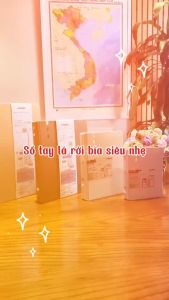 Sổ Tay Lá Rời Bìa Siêu Nhẹ Khổ A6 Sworld ST6092 - Gáy Còng Bìa Cứng Có Thun Cài Tiện Lợi Tone Màu Pastel Sổ Đa Năng Tiện Dụng