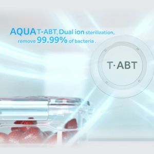 AQUA Kulkas 4 Pintu 456 L - Smart Display - Dry Zone - Wet & Dry - Twist Ice Maker - Precise Multi flow - Tempered Glass Tray - Digital Temp Control - Twin Inverter - LED Light - AQR-IG525AM(GB)