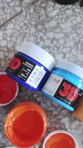 100ML Acrylic Paint Set Painting Textile Fabric paint clothes Glass Art Pigment pintura poster paint