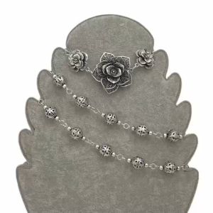 สังวาลย์ ลายกุหลาบ ลายก้นหอย สร้อยสังวาลย์ เครื่องประดับชุดไทย ใส่ได้ทั้งผู้ใหญ่ และเด็ก ราคาถูก จัดส่งเร็ว