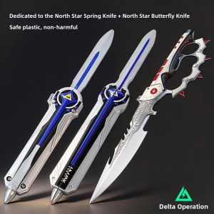XIONGBUFAN | Red Polaris Knife Oceans Tear Model Toy