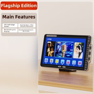 HUABAO | Portable Bluetooth Karaoke Speaker with Display Screen