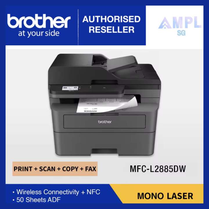 New Launch Brother MFC-L2885DW Laser Printer | Print Scan Copy Fax ...