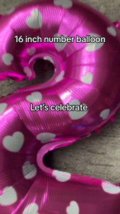 16inch Red 0-9 Number Foil Balloon Kids Birthday Party Baby Shower Wedding Anniversary Party Decoration Balloons