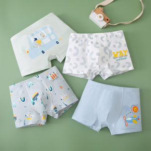 Boys Underwear Childrens Boxer Modal Ice Silk Summer Thin Baby Boy Mesh Childrens Boxer Shorts