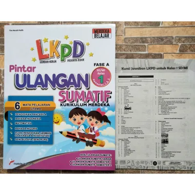 LKPD Pintar Ulangan Sumatif Kurikulum Merdeka SD Kelas 1 2 3 4 5 6 Semester 1 & 2