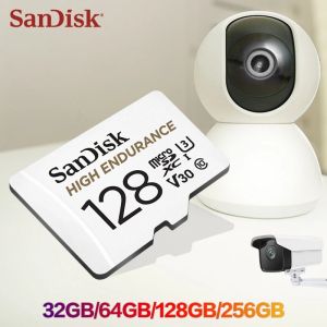 SanDisk High Endurance MicroSD Card V30 U3 C10 Professional Memory Card For Dash Cam Or Home Monitoring 128GB-2TB