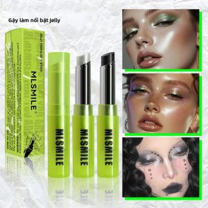 Phấn Mắt 2 Trong 1 Dạng Thỏi Tạo Hiệu Ứng Sáng Mịn Như Nước Dễ Tán Trang Điểm Cho Mắt Má Và Mặt Lớp Hoàn Thiện Lung Linh Lâu Trôi