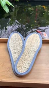 Miếng Lót Giày Xơ Mướp KB Ecolife Mềm Mại Thoáng Khí Hoàn Toàn Tự Nhiên Không Gây Kích Ứng Da Thấm Hút Mồ Hôi Giảm Mùi Hôi Chân