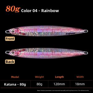Slow Fast Jigging Iron Plate Lure Glowing