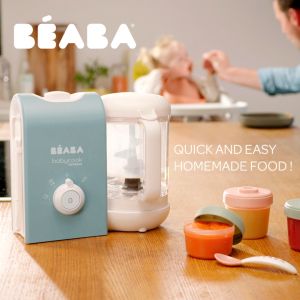 Beaba Babycook Express - 4 in 1 baby food processor: steam cook heat defrost and blend