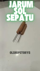 Jarum Alat Sol Jahit Menjahit Sendal Sepatu Canvas Kulit