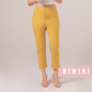 RIMINI - Bawahan Wanita Hightwaist Dinner Stretch XS-XL - Irin Pants 82425