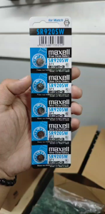 Watch battery SR920 1.55V (5 Pieces/1 Card) Silver Oxide Button Cell 371 370 SR 920 SW G6