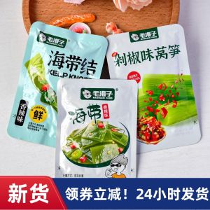 Spicy Seaweed Snack Leisure Food Craving Reliever Small Dish XHY Hair Seaweed Knot Flavorful Dried Seaweed Snacks