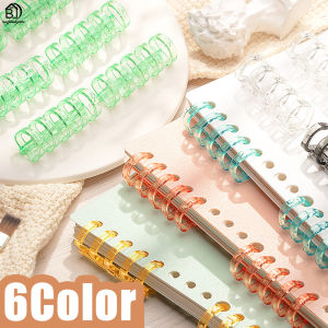 Plastic 5 Hole Binding Ring DIY Transparent Binder Loop A4 A5 A6 Loose-leaf Accessories Plastic Cover