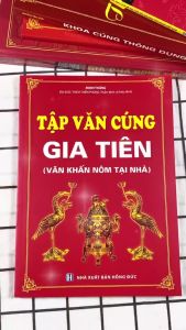 Sách - Combo 2C Tập văn cúng gia tiên (Văn khấn nôm tại nhà) + Thọ mai gia lễ