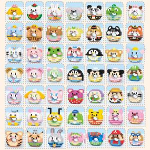 Đồ Chơi Lắp Ráp Hạt Nhỏ Giáo Dục Đồ Trang Trí Lắp Ráp Mô Hình Hoạt Hình Đồ Chơi Lắp Ráp Từ Thiện Cho Trẻ Em