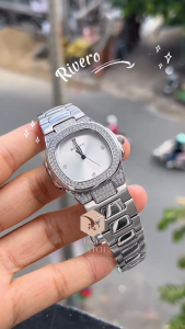 Đồng Hồ Nữ RIVERO R88602 White Dial Size 32mm Fullbox Hãng