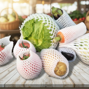 50PC Foam Net Sleeve Pocket Shockproof Protection Transport Packing Vegetable Fruit Wine Bottle Fragile Items Dedicated Mesh Bag
