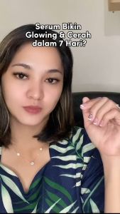 Amei Face Serum Glowing - Dengan Kandungan 10% Dna Salmon Brightening ( amei official store )