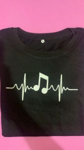 Baju Kaos Distro Detak Music Katun Combed Dewasa Oblong Premium Jumbo Murah Terbaru Kekinian Bandung