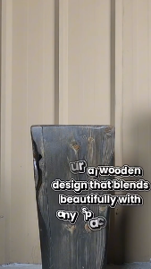 Rustic Wooden Planter Pot – Tall Reclaimed Wood Indoor Floor Planter – Handmade Solid Wood Plant Holder – Antique Farmhouse Plant Pot Decor Tall Rustic Wooden Planter Pot – Reclaimed Solid Wood Indoor Floor Planter – Handmade Farmhouse Plant Holder – Deco