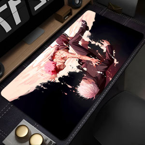 Bandai | Mouse Pad Extended Gaming Jujutsu Kaisen Mousepad With Stitched Edges Desk Mat Non-Slip Base Computer Keyboard Pad For Laptop