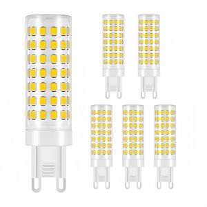 2/5pcs G9 LED corn bulb 10W 4000K warm white 6000K brightness AC110-220V ideal for home lighting upgrades