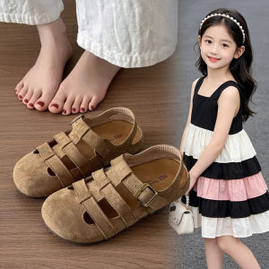 Retro Breathable Girls Roman Sandals