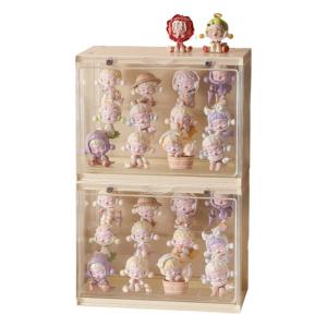 WEIAI | Tủ Hiển Thị Lưu Trữ Acrylic Trong Suốt cho Đồ Sưu Tập Popmart