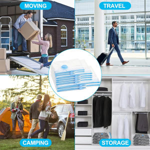 Plastik Kantong Vakum / Vakum Bag Pakaian Baju / Vacuum Bag / Plastik Vakum Travel bag