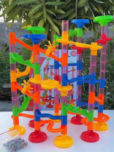 Đồ Chơi Khối Xếp Hình Trượt Bóng Thông Minh Cho Trẻ Em Đồ Chơi Xếp Hình Ma Trận Khối 3D Đồ Chơi Lắp Ráp DIY Đồ Chơi Học Tập Cho Trẻ Em Từ 4-7 Tuổi