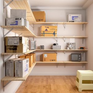 Wall-Mounted Storage Rack Load-Bearing Horizontal Shelf Hanging Cabinet Small Wall Closet Display Shelf Home Organization