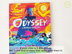 The Odyssey: A Modern Retelling by Liv Albert - bestselling author of Greek Mythology | Hardcover | Age 9+ | story book