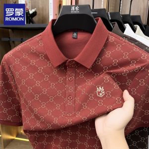 ROMON | Breathable Slim Lightweight Polo Shirt