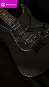 BLW Nocturne Series Electric Guitar Stratocaster HSH Style Humbucker Single Coil Electric Guitar Pack