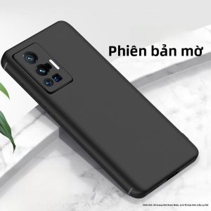 HENYOU | Ốp lưng điện thoại silicon mờ bảo vệ toàn diện cho Vivo X70 Pro+ Vỏ mềm chống rơi Ốp lưng điện thoại di động bền bỉ dành cho nam và nữ