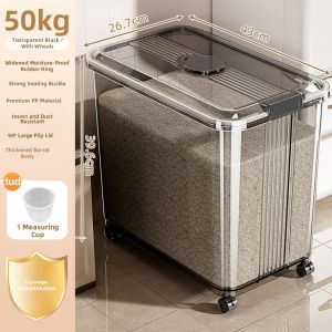 MEIZHUFU | Moisture-proof Insect-resistant Airtight Rice Bin Food-grade