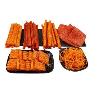 Spicy Strips Soy Skin Snack Pack