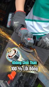 [ CHÍNH HÃNG ] Máy Mài Cắt cầm tay WORKFIX WF-AG100ATC Anti-kickbackChống sốc đá Khởi Động Mềm