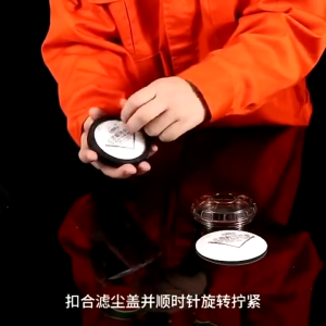 Mặt Nạ Phòng Độc 2 Phin Lọc Than Hoạt Tính Đeo Thoáng Không Ngộp Cho Lao Động