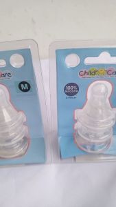 Child Care 100% Liquid Silicone Standard Neck Nipple  Tsupon for Baby | Baby Needs | Gabriella Infants Collection