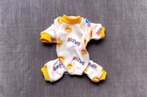 ÁO THUN NỈ HOẠ TIẾT MẶT CƯỜI TỪ 1-4.5KG DÀNH CHO THÚ CƯNG CHÓ MÈO