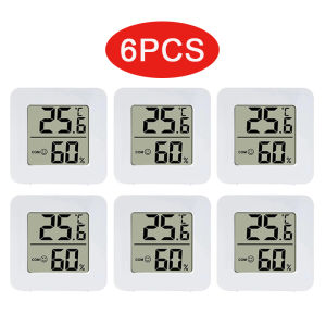 6-10PCS Digital Thermometer Hygrometer Indoor Room Electronic Temperature Humidity Meter Sensor Gauge Weather Station For Home ﻿